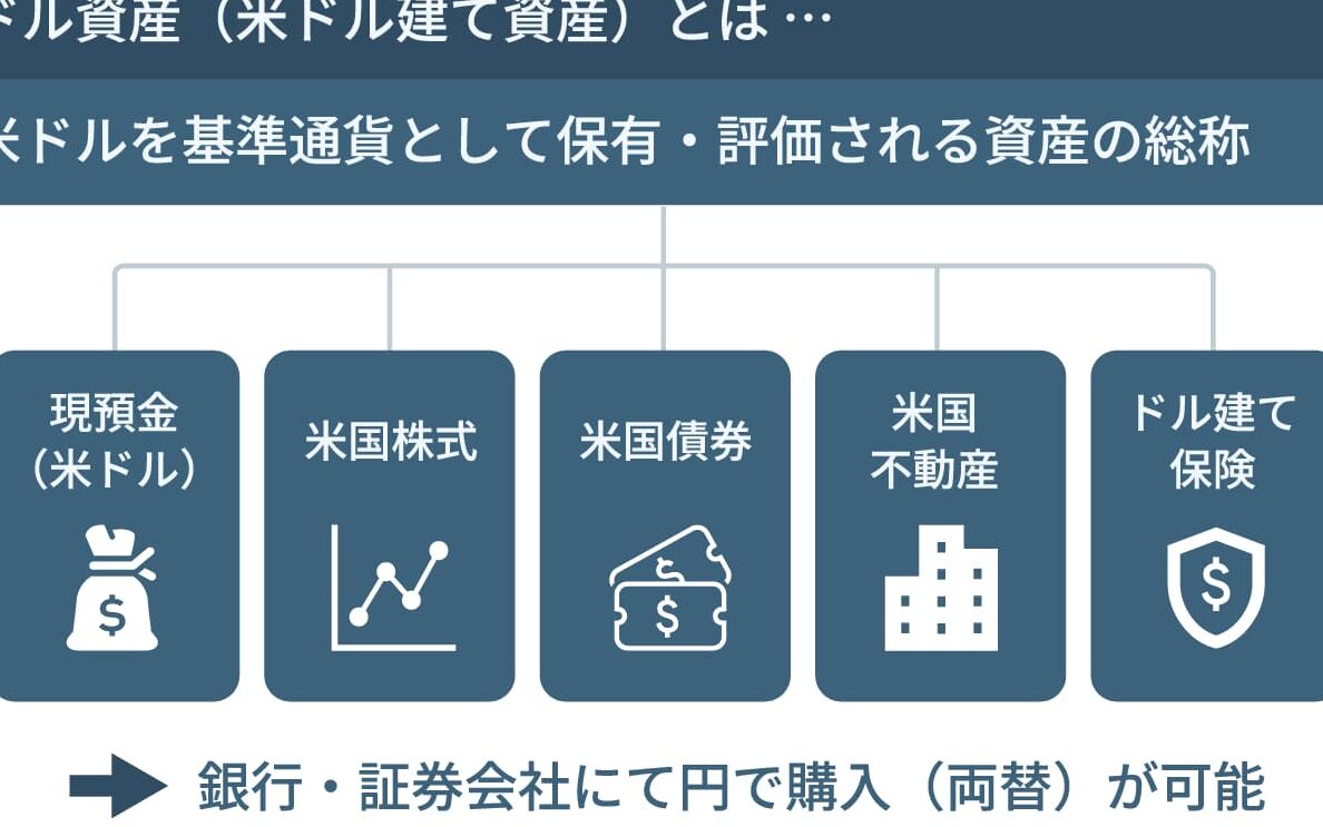 ドル建て とは何か？その概要と特徴を解説
